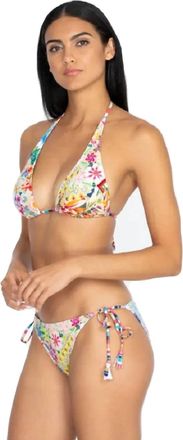 Johnny Was Locita String Bikini Bottom In Multi