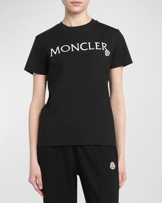 Moncler Embroidered Logo T-Shirt