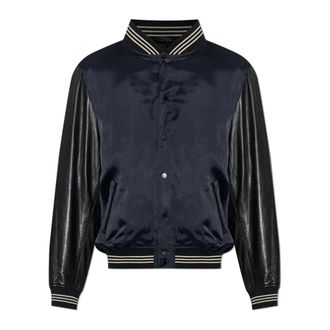 AllSaints Bomber Jackets, male, Black, Size: XL Taishi Jacket