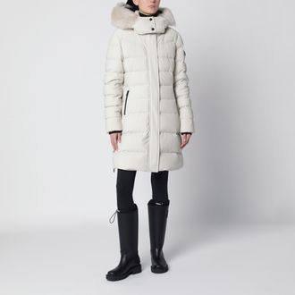 Moose Knuckles Alabaster Watershed down jacket in cotton blend