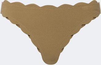 Marysia Swim Antibes scalloped bikini bottoms