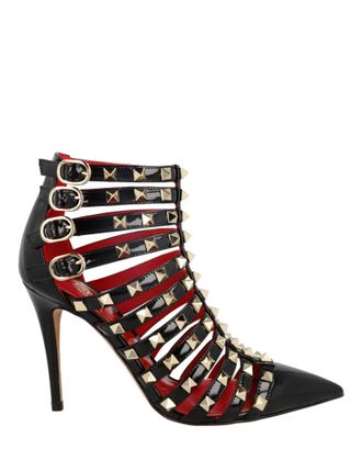 Valentino Caged Rockstud Booties