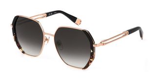Furla SFU689V 0300 Womens Sunglasses Gold Size 54