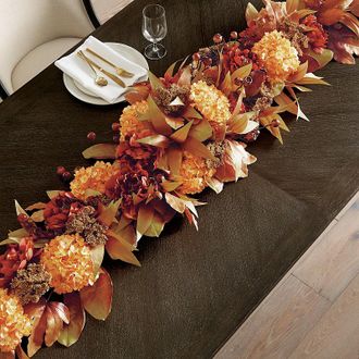 Frontgate Toasted Harvest Table Swag - Frontgate