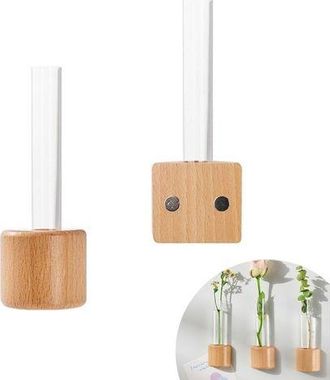 OEM Tubos Para Flores, 12,5 Cm, 2 Piezas, Jarr&oacute;n De Pared De Pl&aacute;stico, Jarr&oacute;n Magn&eacute;tico Para Flores, Tubo De Ensayo Magn&eacute;tico, Tubo De Ensayo De Pl&aacute;stico 
