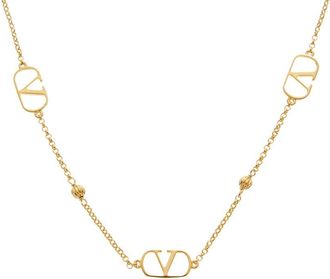 Valentino Vlogo Signature Necklace