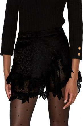 Isabel Marant Reana Skirt In Black
