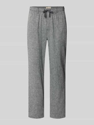 Blend Hose aus Leinen-Baumwoll-Mix Modell MAXIM in Marine, Gr&ouml;&szlig;e 3XL