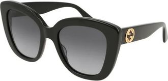 Gucci Gg0327S Zonnebril - unisex - Accessoires - Zwart - Maat: 52 MM