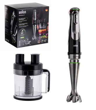 Braun Multiquick 9 Mq 9195xli Batidora De Mano Negra Acero