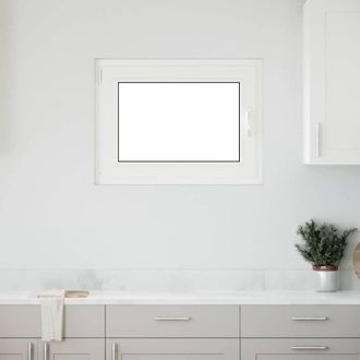 Berkfield Home Basement Window RISOR 80x50 cm Tilt&Turn DIN Left Anthracite