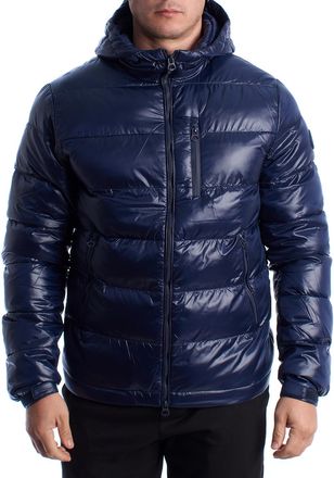 U.S.Polo Association Heren Gewatteerde Jas met Capuchon 66512