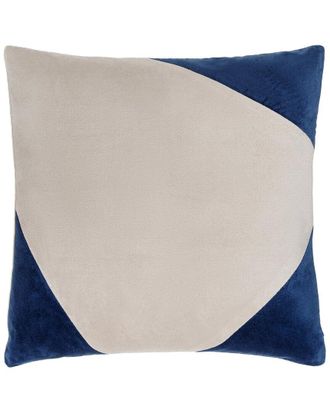 Surya Cotton Velvet Accent Pillow