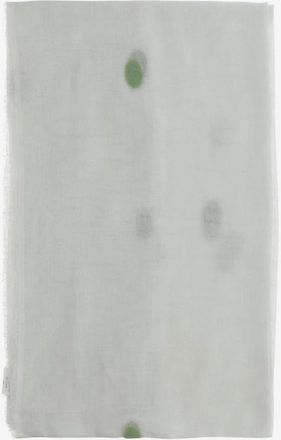 Faliero Sarti Zijden sjaal met polka dot-patroon - Dames - Sjaals - Wit - ONE Size - Wol - Accessoires