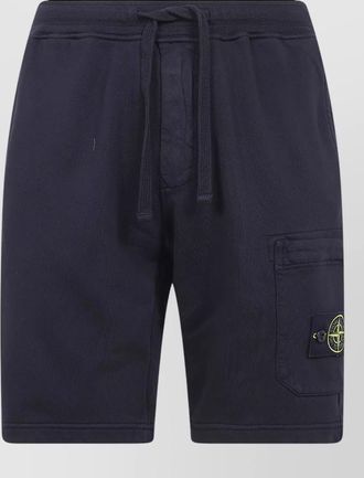 Stone Island shorts side pocket and back detail