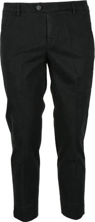 Bonheur Slim-Fit Cotton Stretch Trousers With Tailored Design