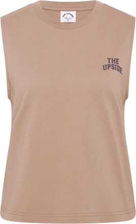 The Upside Canotta Dawson con stampa - Toni neutri