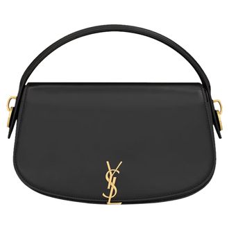 Saint Laurent VOLTAIRE Halvemaanvormige schoudertas