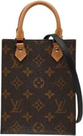 Louis Vuitton Pre-owned Mini Bags, female, Brown, Size: ONE SIZE Pre-owned Canvas Mini Bag