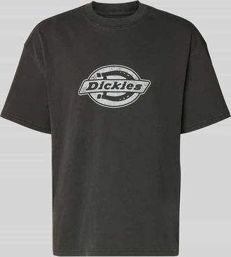 Dickies T-Shirt mit Logo-Print Modell PLAINVILLE in Black, Gr&ouml;&szlig;e XXL