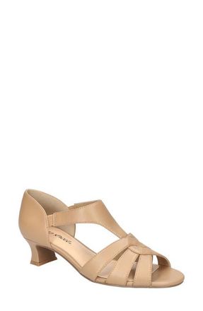 Easy Street Essie Sandal in Beige at Nordstrom, Size 6.5