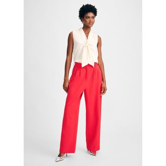 Isaac Mizrahi New York Wide Leg Pleated Pant