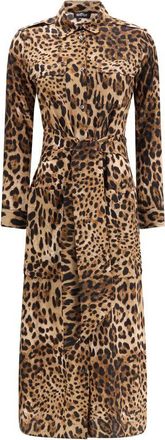 Ella Silk Casual Womens Dress