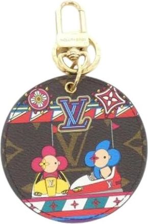 Louis Vuitton Pre-owned Accessories, female, Multicolor, Size: ONE SIZE Pre-owned Monogram Keyring