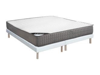 Vente-Unique Set 180 x 200cm rete a doghe girol. + mater. schiuma accoglienza memory foam 11 zone sp.22cm - DANEVO di YSM&Eacute;E