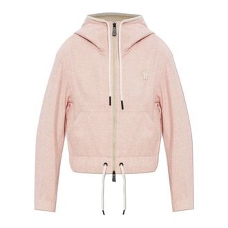 Moncler Light Jackets, female, Pink, Size: XS Day-Namic Jacket