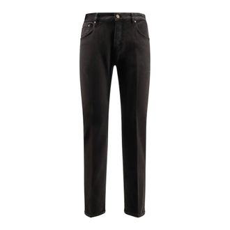 Pantaloni Torino Hombre, Vaqueros, Negro, Talla: W30
