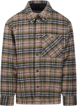 Burberry Casual Shirts - Heren - Casual Overhemden - Bruin - L - Overhemden
