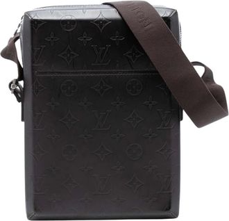 Louis Vuitton Pre-owned Cross Body Bags, female, Brown, Size: ONE SIZE Pre-owned Vertical Soft Trunk