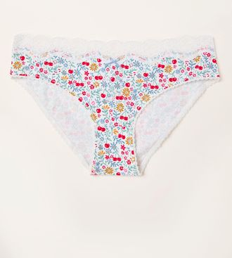 Fat Face FatFace Ivory Cherry Classic Knickers