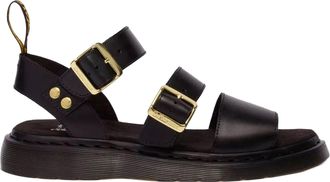 Dr. Martens Black Gryphon Strap Sandals