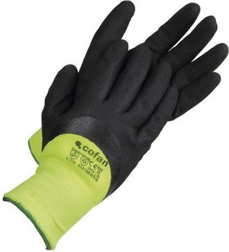 cofan Cofan - Guante Impreg. Nitrilo Espuma Protecc. Frio T-9 Caja 12 Unid