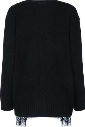 Ermanno Scervino Pizzo Cardigan - Black