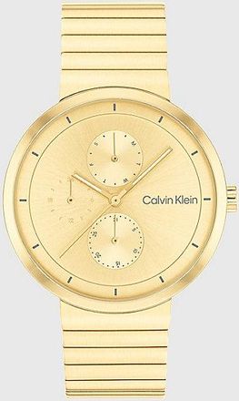 Calvin Klein Reloj pulsera de eslabones multifunción