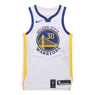 Nike NBA Jersey AU Basketball Jersey Golden State Warriors Curry For Men White AV4921-100