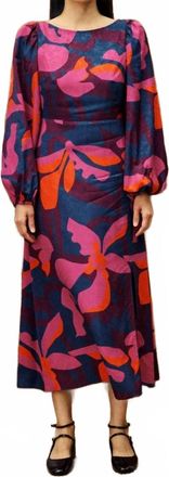 FRNCH Stendhal Dress In Print Geo Flowers