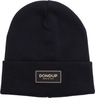 Dondup Cappello in lana tecnica - unisex - Hoeden - Zwart - ONE Size - Wol - Accessoires