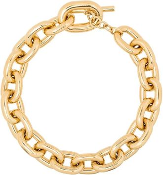 Paco Rabanne Accessoires, Dames, Geel, ONE Size, XL Link Ketting