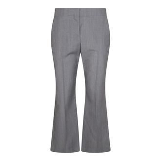 Alexander McQueen Grey Wool Pants
