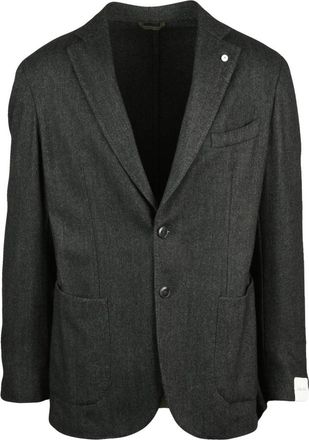 L.B.M. 1911 Blazers - Heren - Blazers - Grijs - 2XL - Wol - Jassen
