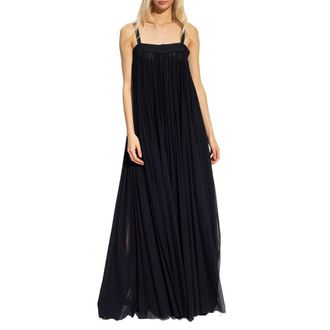 Dolce & Gabbana Womens Black Cotton Casual Dress