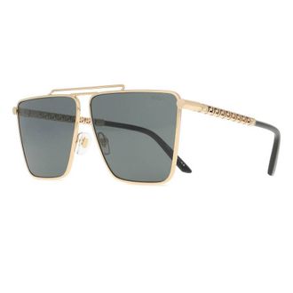 Versace Dark Grey Browline Mens Sunglasses VE2266 100287 64