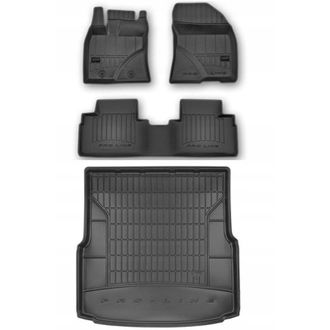 OEM Set Alfombrillas De Goma 3d Toyota Avensis 3 Kombi De 2009-2018 Bw