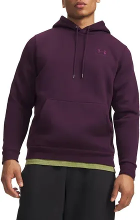 Under Armour UA Icon Fleece Hoodie in Purple Echo//Purple Echo at Nordstrom, Size Xxx-Large