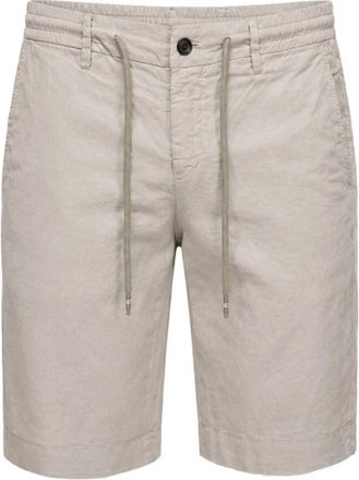 Mason's Bermuda Shorts - Heren - Korte Broeken - Grijs - S - Katoen - Korte Broeken