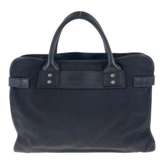 Gucci Vintage, unisex, Zwart, ONE Size, Nylon, Pre-owned Nylon Business Bag 246410